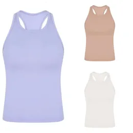 Lu ausrichten sommer tops tee al fiess vest hoher elastischer nackt fühlen Stoff I-Typ schöner Rücken Langlebiger Sport Tanp Tank Tan Top Workou