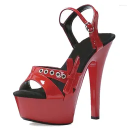 Dance Shoes The Club Sells Super-high Heels A 15-centimeter High Quality Lady Can Fit Stage Dancing