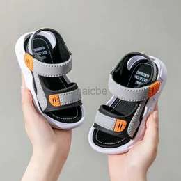 Supper Boys Sandals Sandały Modne Letnie oddychające zjeżdżalnie plażowe Slajdy Dzieci bez poślizgu Sport Flat Buty Boy Sandalia Infantil 2-10 lat 2448