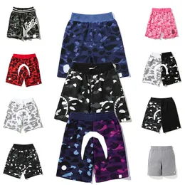 Designer de shorts masculinos Camuferam o padrão FITN Treinamento Sports Sports Loose Respirável Masculino Verão Jogging A2SP#