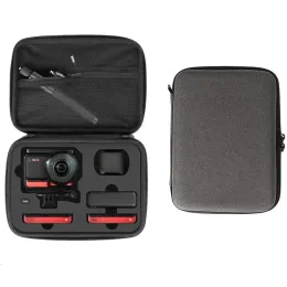 Kameror Twin Edition Carrying Case för Insta 360 One Rs 360 MOD/ 4K Wide Vinle Camera Portable Storage Bag för Insta360 One RS R Parts