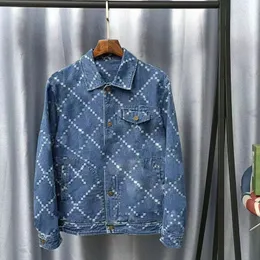Man Jackets Denim Płaszcz Designer męski zamek błony śluzowej streetwears unisex designer kurtki dżinsy azjatyckie s-2xl