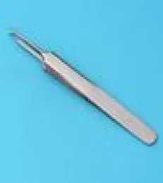 Professional Stainless Steel Tweezers Eyelash Extension Acne Blackhead Removal Safe Antistatic Cosmetics Tools Needle2576743