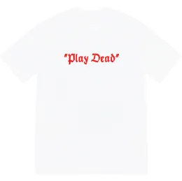 22 Zagraj w martwą koszulkę Summer Outdoor T koszule krótkie rękawy mężczyźni Kobiety koszula moda