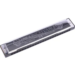 SWAN SW244 TREMOLO HARMONICA 24 HOLES 48 TONES Cキーとブラックボックス4795038