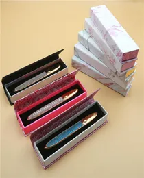 Neues Design Klebstoff Eyeliner Box Selfadhäsive Wimpern Wimpern Verpackung Box Marmor Geld Verpackung Box Geschenke Boxen9631386