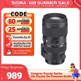 Аксессуары SIGMA 50100 мм F1.8 ART DC HSM APSC Стандартное зум -зум -змея зеркальная камера для камеры для Canon 80D 90D 850D Nikon D7200 D5600 D500