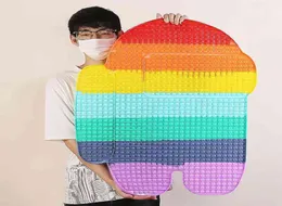 Enorme su alto impulso resistente à bolha de 20 a 50 cm de brinquedo Ita luminoso grande escurecimento simples Figet Toy Dye9536470