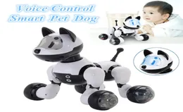 Robô de dança Inteligente Dog Toys Eletrônico Pet com Música Modo de Controle de Voz Light Sing Smart Dog Robot For Kids Gift Toys5454286