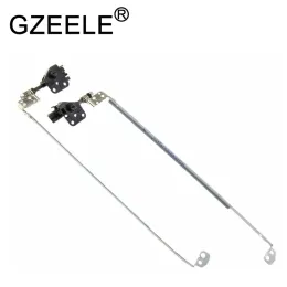 Hinges Gzeele New Laptop LCD de dobradiça para Dell Inspiron N5040 N5050 M5040 34.4LP02.XXX 34.4LP01.xxx Cobridas com suporte esquerdo e direita