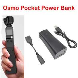 Cameras Mobile Power Bank per DJI OSMO PCOKET Caricatore batteria Dock Osmo Osmo Pocket Gimbal Extension Gestimone Accessori