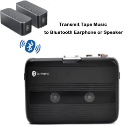 Radyo BluetoothCompatable Verici Walkman Stereo Kaset Çalar FM Radyo Otomatik Kişilik Bluetooth kaset çalar