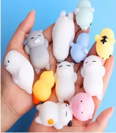 Squishy Min Cambia colore Cute Cat Antistress Squeeze Squishy Squeeze Mochi che si alza abreatto morbido Stress Stress Stress Giocatto Regalo DL4342518