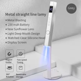 Torktumlare Portable Nail Dryer Lamp Quick Dry UV LED Professional Manicure Lamp för Nail Gel Curing Mini Phototerapy USB Pen Nail Art