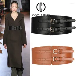 Belts Women Wide Waist Belt Fashion Casual Coat Suit Skirt Cinturon Mujer Cummerbund Girl For Strap YF1031