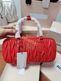 24SS Matelasse Bowling Arcadie Lolita Bag Womens Man Crossbody Designer Wander Luxury Tote Handbags Half Moon Travel Clutch Bag