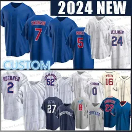 맞춤 Marcus Stroman 7 Dansby Swanson Christopher Morel Baseball Jerseys Marcus Stroman Nico Hoerner Ianseiya Patrick Wisdom Pete Bellinger Marcus Stroman