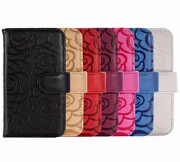 Fashion Rose Flower Leather Wallet Cases for iPhone 14 Max Plus 13 Mini Phone14 12 11 Pro Max XS XR X 8 7 6 PU Cash Card Slot ID B1262302