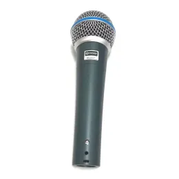 Mikrofoner BT58A Professionell handhållen Switch Vocal Dynamic Microphone Mike för BTA 58A 58 Studio Singing Home Party KTV Tal Karaoke