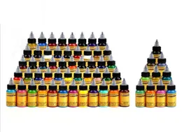 Professional 16 a colori tatuaggi Inchiostro Pigment per tatuaggi per la carrozzeria Cosmetici Tattoo permanente Tattoo Pigment268O3025302