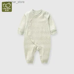 Rompers Bodyborn Bodysuits da 0-18 mesi per la tuta per bambini Spring e Autumn Boys Girls Babies che strisciano vestiti biancheria intima di fascia alta L47 L47