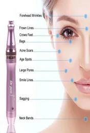 Dr Pen Derma Pen M7C Auto Micro Needle System Anti Aging Justerbara nållängder 025mm25mm Electric Stamp Auto Micro Roller3354629