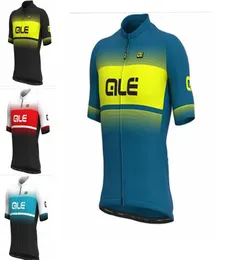 2020 ALE Team Summer Summer Short Cycling Jersey MTB Cycling Cycling Bike Jersey Ropa Quick Dry Mens7911256