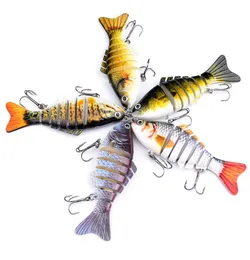 10cm 155g釣りルアーマルチジョイントスイムベイトベースクランクベイトfor Wobblers Pike人工餌Walleye5772963