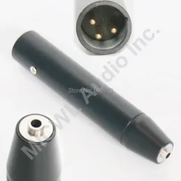 Microfones XLR Adaptador de energia fantasma de 3pin para Sennheiser 3,5 mm Jack Lavalier Microfone de instrumento musical para misturador