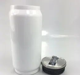 نظارات النبيذ تسامي 12oz cola Can Bottle ماء مزدوج المسافرين الفولاذ المقاوم للصدأ الفولاذ المقاوم للصدأ معزول مع الغطاء B Jllnke5488987