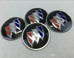 565mm 65mm Buick Logo Araç Tekerlek Merkezi Hub Kapakları Etiket Alüminyum Alaşım Rozeti Amblemi Lakros için Çıkartma Düzenleme Regal Veran9112431