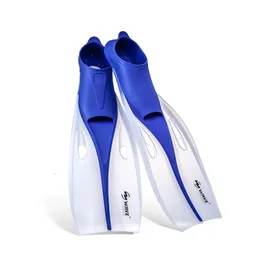 Pinne per immersioni professionali per immersioni per le scarpe da nuoto regolabili per adulti silicone lunghi pinne di snorkeling sommergibili 240407