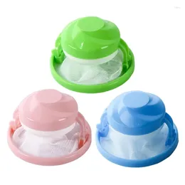 Laundry Bags 2Pcs Dehairing Hair-absorbing Appliance Floating Washing Care Filter Hair Cleaning Decontamination Remover