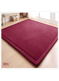 Nuovi tappeti da gioco spessi 2 cm per bambini in pile coralline Bambini Baby Crawling Tatami Mats Cushion Mattress per camera da letto 2104013342550