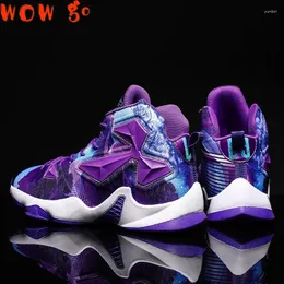 Basketball Shoes Men Breathable Anti-slip Wearable Sneakers Gym Outdoor Sports Support Drop