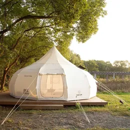Tendas e abrigos 2023 Modelo Popular nos EUA Averdoor Camping Star Tentair Dome Tent Glamping L48