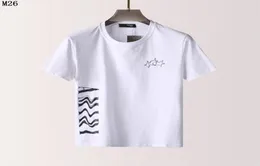 Designer T Shirt Summer Short Sleeve Fale TEE Men Men Milvers Luksusowe Tshirty Moda Starszy Pure Cotton High Quality Code 8098260