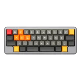 الفئران Poseidon PSD40 Daisy Gasket HHKB علبة الألومنيوم للألومنيوم للوحة المفاتيح الميكانيكية سود رمادي أبيض لوحة ثنائي الفينيل متعدد الكلور ديزي