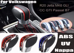 DSG Cover Emblem Gear Shift Knob Handbollbilstyling för VW Golf 6 7 R GTI Passat B7 CC R20 JETTA MK62483526
