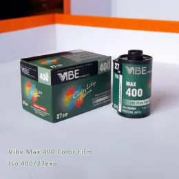 Camera 110Roll Vibe MAX 400 Color Film 27Exp/Roll ISO400 135 Film Film da 35 mm per vibrazione 501F Camera (Validità Periodo2025.06)