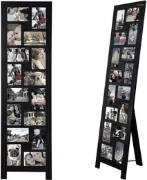 Ramar trä skärm stil collage bild po ram 16 öppning dekorativt golv staffel 4 x 6 tum 1 st