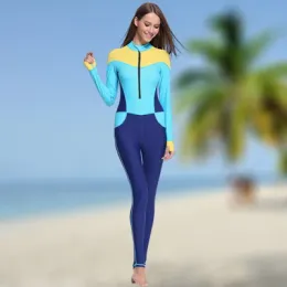 Luften män kvinnor full kropp vattentid simma kropp kostar långärmad strand badning rashguard för surfing dykning dräkt snabbtorkande våtdräkt