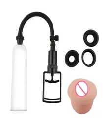 Drop Effective Penis Pump Enlargement Vacuum Dick Extender Men Increase Length Enlarger Male Penis Manual Massage Tools Q09798310