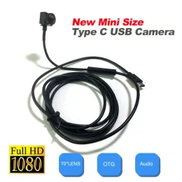 WebCamsフルHD 1080P USBカメラAndroid OTG MINI USBタイプC CCTVカメラ付きセキュリティビデオカメラミニWebCam