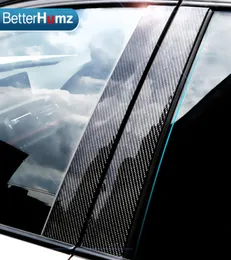 Ganzes Kohlefaserauto -Fenster Bpillars Formgestaltung Automodellaufkleber für BMW 3 5 Serie E90 F30 E60 E70 E46 F07 ACCES4062457