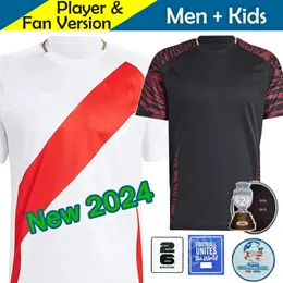 Peru 2024 Copa America Soccer Jerseys Home White Away Peruana 24 25 Футбольная рубашка 2025 года Cuevas Solano Pizarro Abram Aquino Guerrero Cubillas