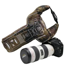 Камеры DSLR Camera Camera Mack Корпус для Canon Nikon с 70200 мм 70300 мм EF 28300 80400 100400 Защитное хранение Shock -Ronation