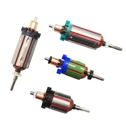 Bitar 4 typer Motorrotor för stark 210 102L 105L 120 35K Electric Nail Drill Handpiece Tillbehör Byte av malningsskärmar