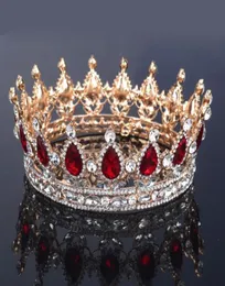 Gioielli da sposa gioielleria Queen corone Accessori per capelli barocchi Accessori vintage femminile Rhinestone Nuova fascia per la testa di lusso 2018 Spa1001657