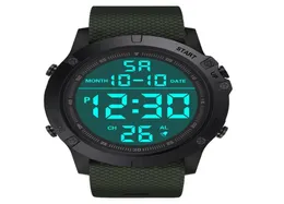 Нарученные часы роскошные мужские цифровые светодиоды Watch Fashion Men039s Дата спорта спорт на открытом воздухе Электронный Relogio Masculino6406637